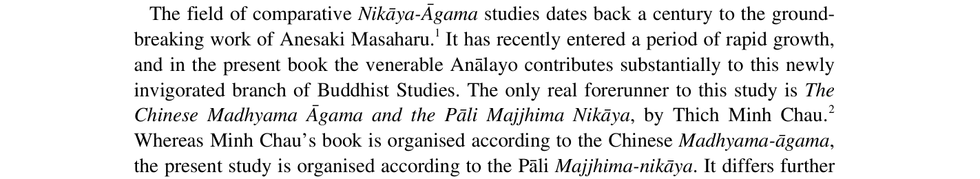 [0008] A Comparative Study of the Majjhima-nikāya Volume 1 - Bhikkhu Anālayo - 2011 书影