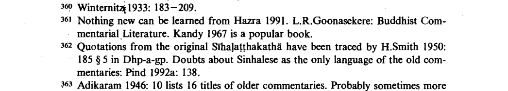 [0016] A Handbook of Pāli Literature - Oskar von Hinüber - 1996 书影