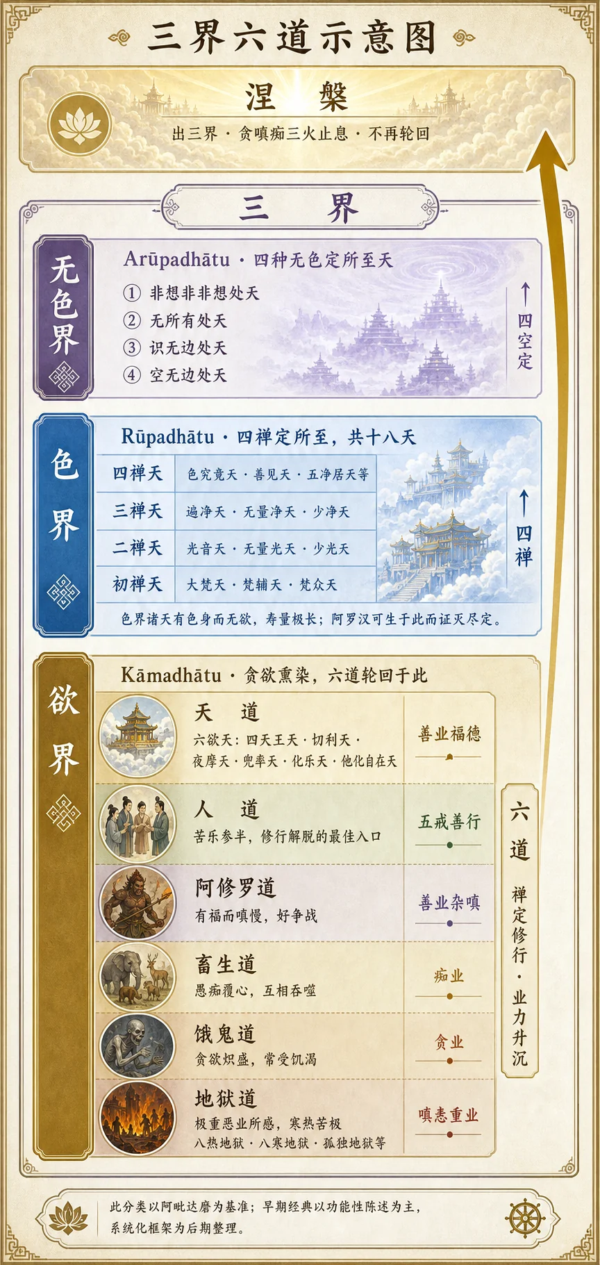 三界六道示意图