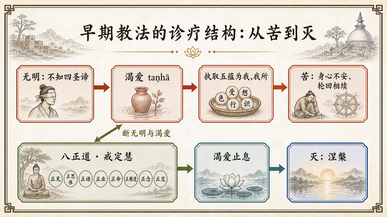 早期教法的诊疗结构:从苦到灭
