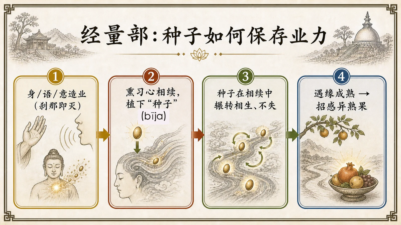 经量部:种子如何保存业力