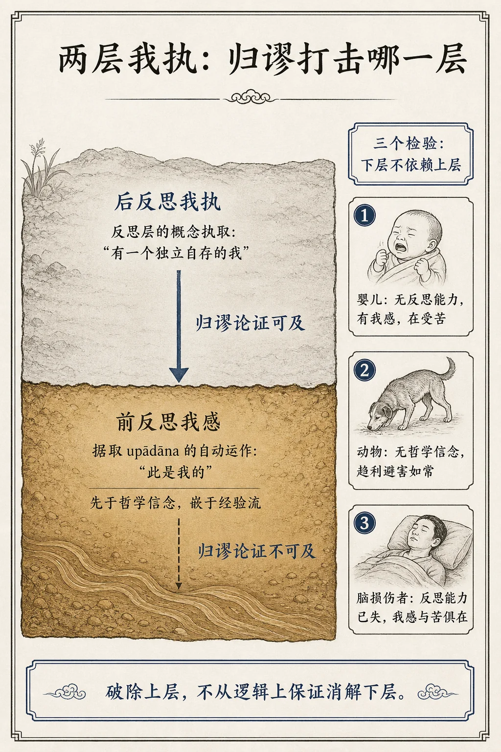 两层我执:归谬打击哪一层